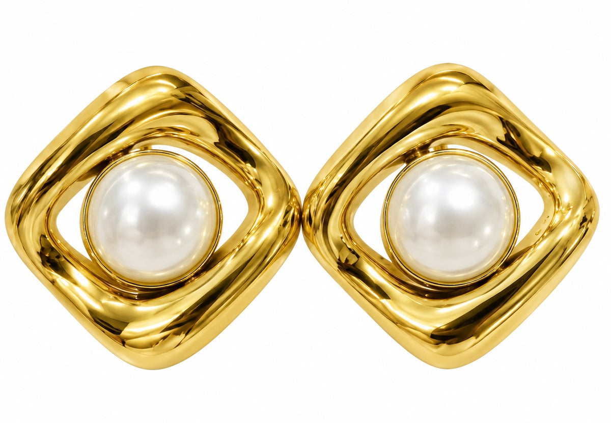 Aretes perla