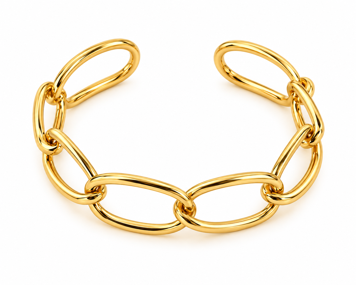 Brazalete estilo cadena