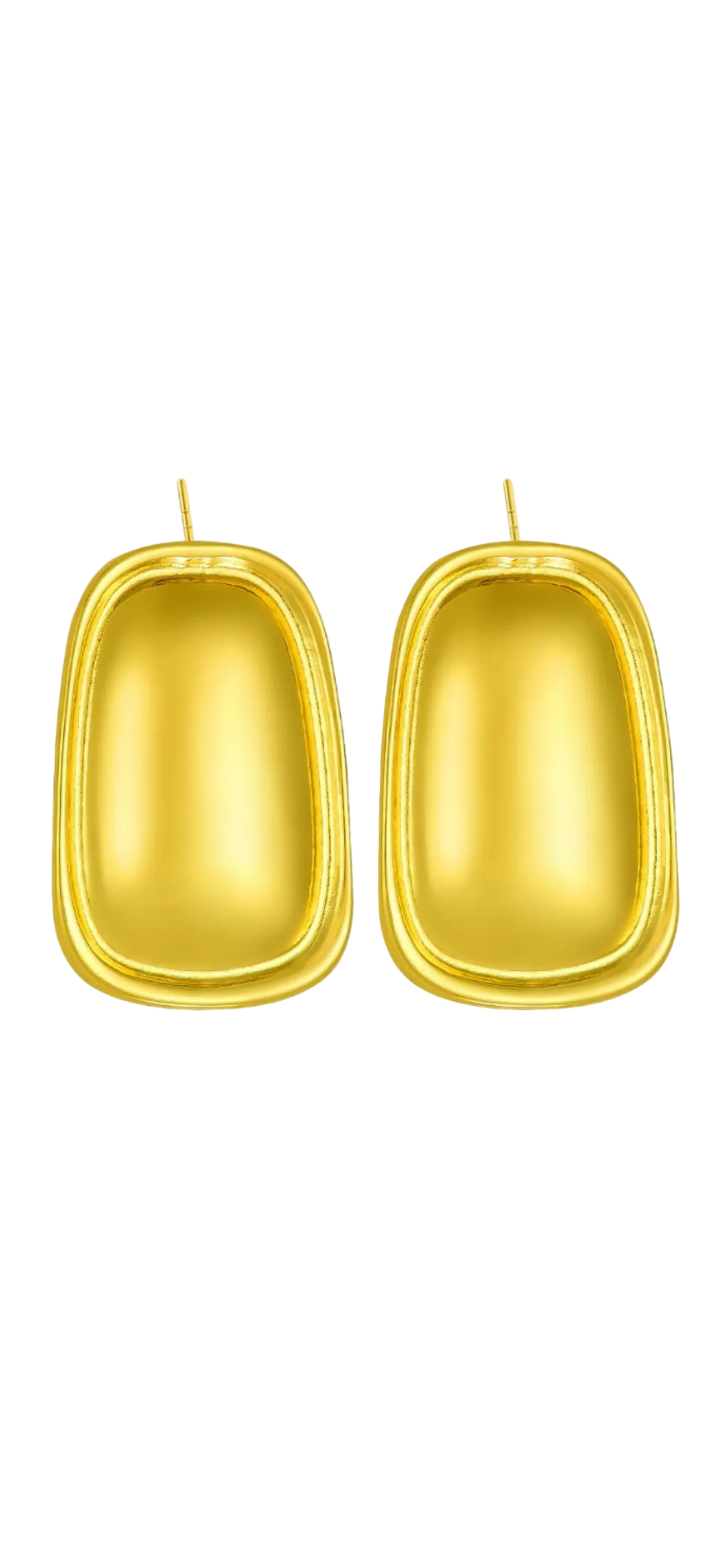 Aretes cuadrados