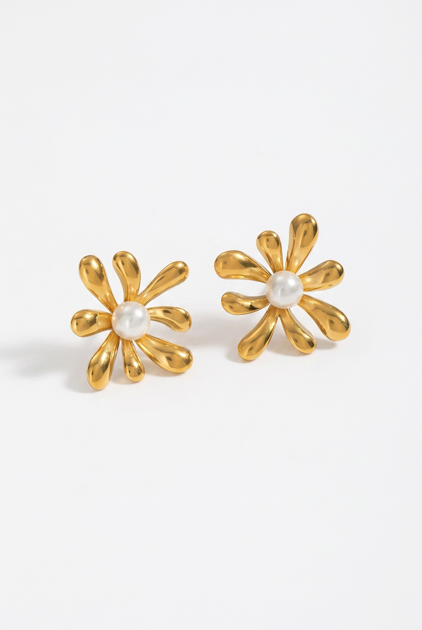 Aretes flor