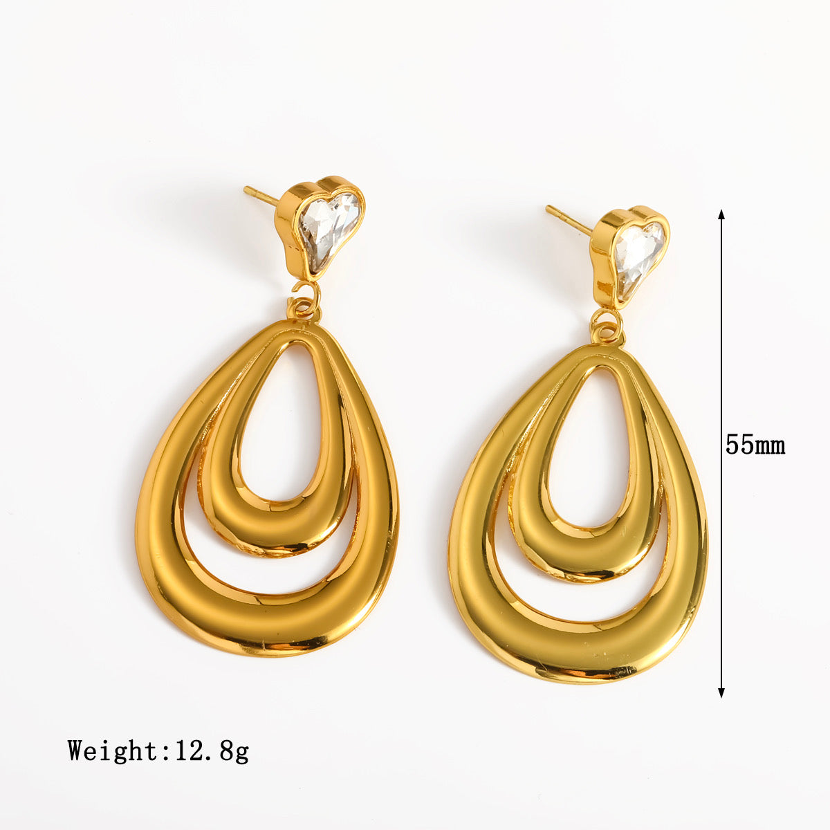 Aretes elegantes