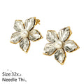 Aretes doble tono