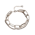 Pulsera plateada