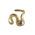 Anillo doble tono