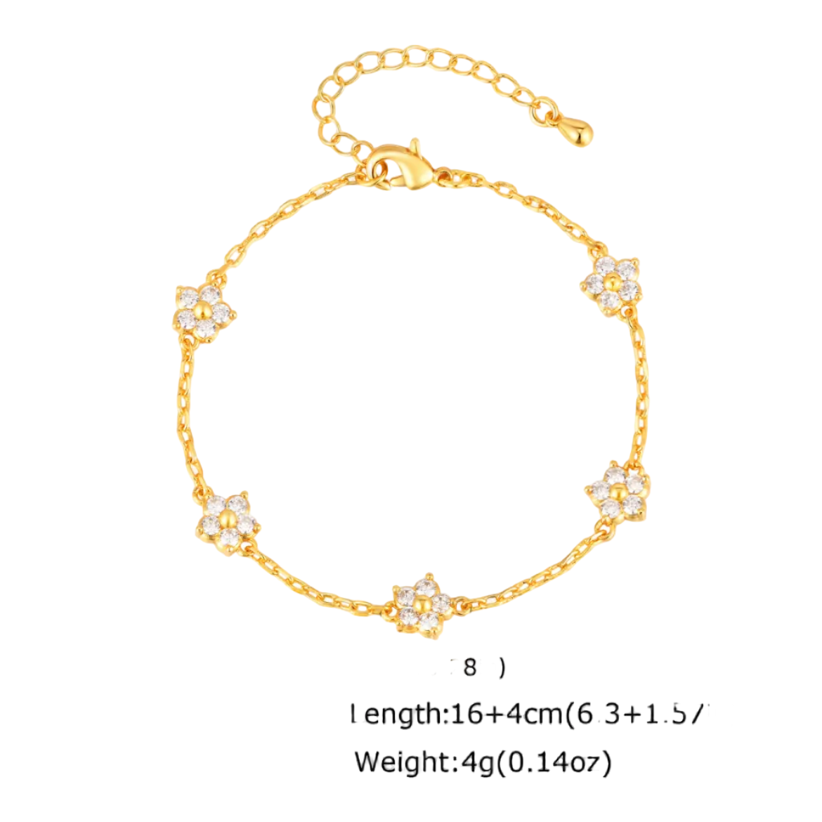Pulsera flor